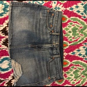 Levi's jeans skirt